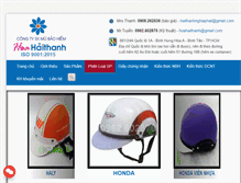 Tablet Screenshot of hoahaithanh.com